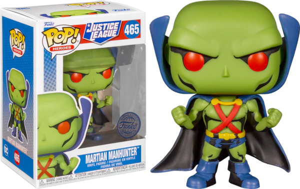 Funko Pop : DC: Martian Manhunter #465 Shared Exclusive Justice League