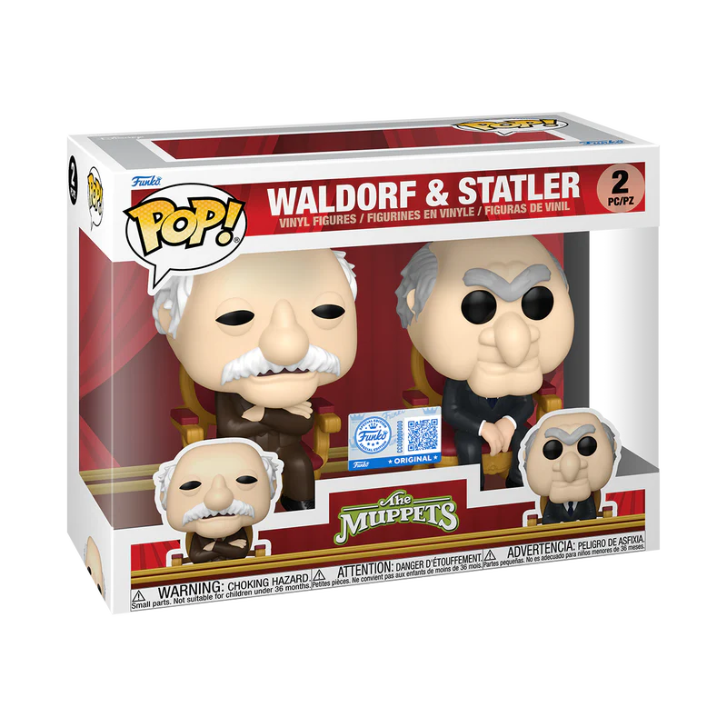 Funko Pop! Television: The Muppets - Waldorf & Statler 2 pack Exclusive