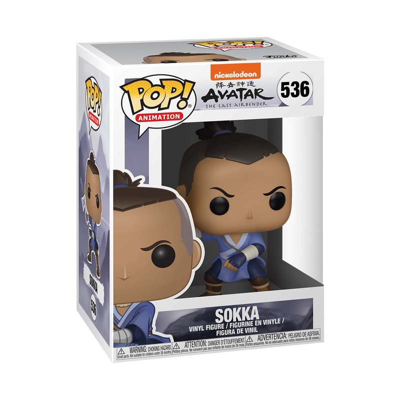 Avatar the last Air Bender Nickelodeon Funko Pop! Sokka #536