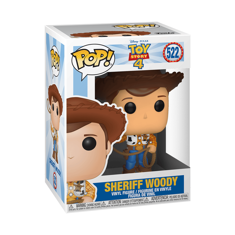 Disney Funko Pop! Toy Story 4 - Sheriff Woody #522