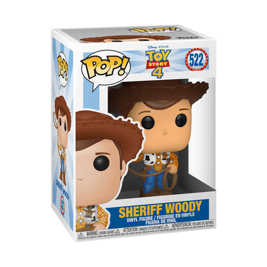 Disney Funko Pop! Toy Story 4 -  Sheriff Woody #522