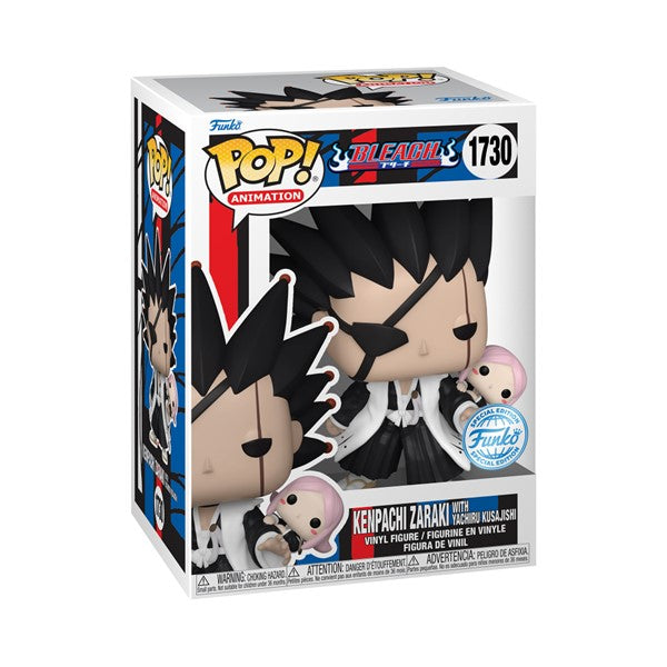 FUNKO POP! Anime Bleach : Kenpachi Zaraki with yachiru kusajishi #1730 Shared Exclusive
