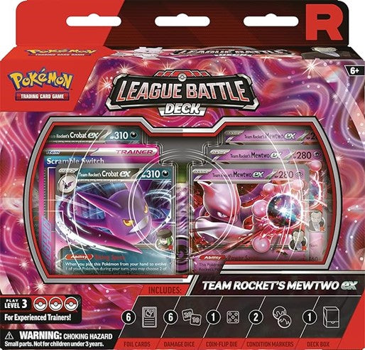 Pokemon Trading Card Game: Team Rocket Mewtwo ex League Battle Deck
