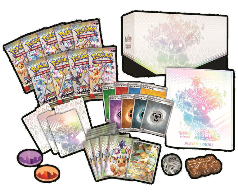 Pokémon TCG: Scarlet & Violet ETB -Prismatic Evolutions Elite Trainer Box - English Edition