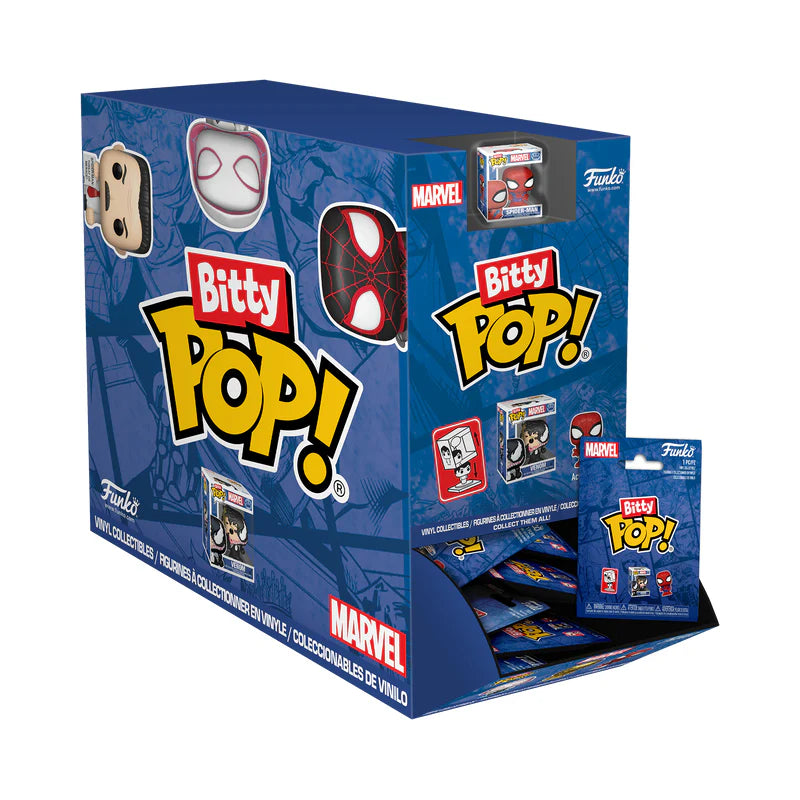 Tv Mystery Bitty Pop! Marvel Spider-Man Mystery Pack