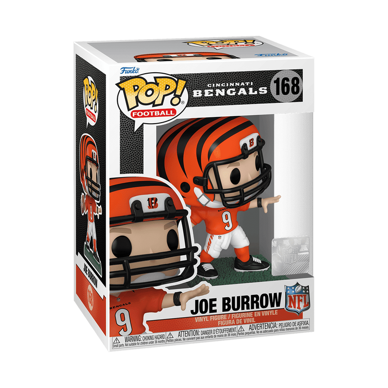 NFL Pop! Joe Burrow #168 Cincinnati Bengals