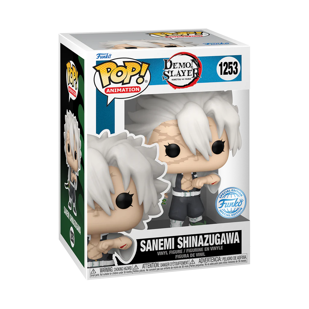 Funko Pop! Anime: Demon Slayer - Sanemi Shinazugawa #1253 Funko Store Exclusive