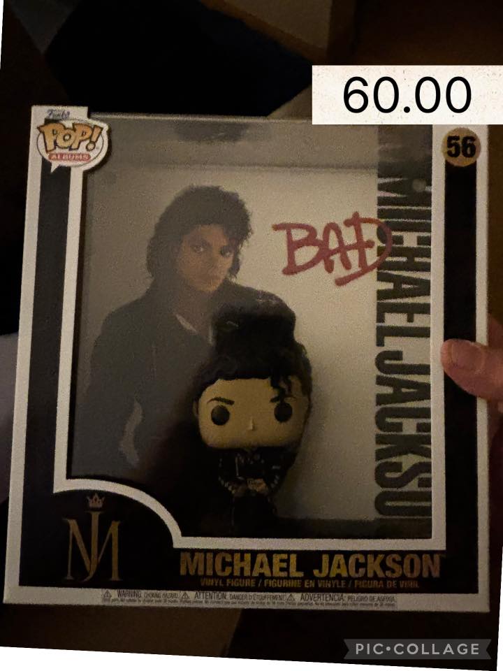 Music Funko Pop! Michael Jackson Album Bad
