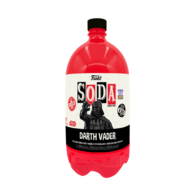 Funko Pop 3 Litre Soda : Star wars Darth Vader