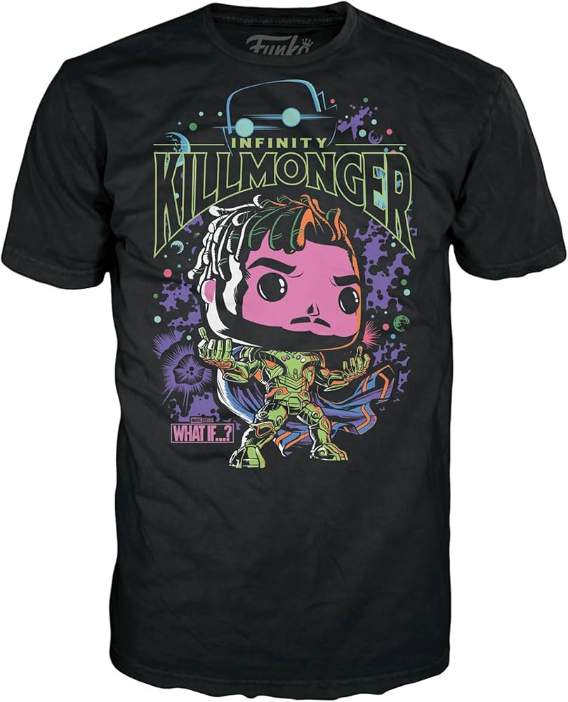 T-shirt : Funko Pop Marvel What If - Killmonger