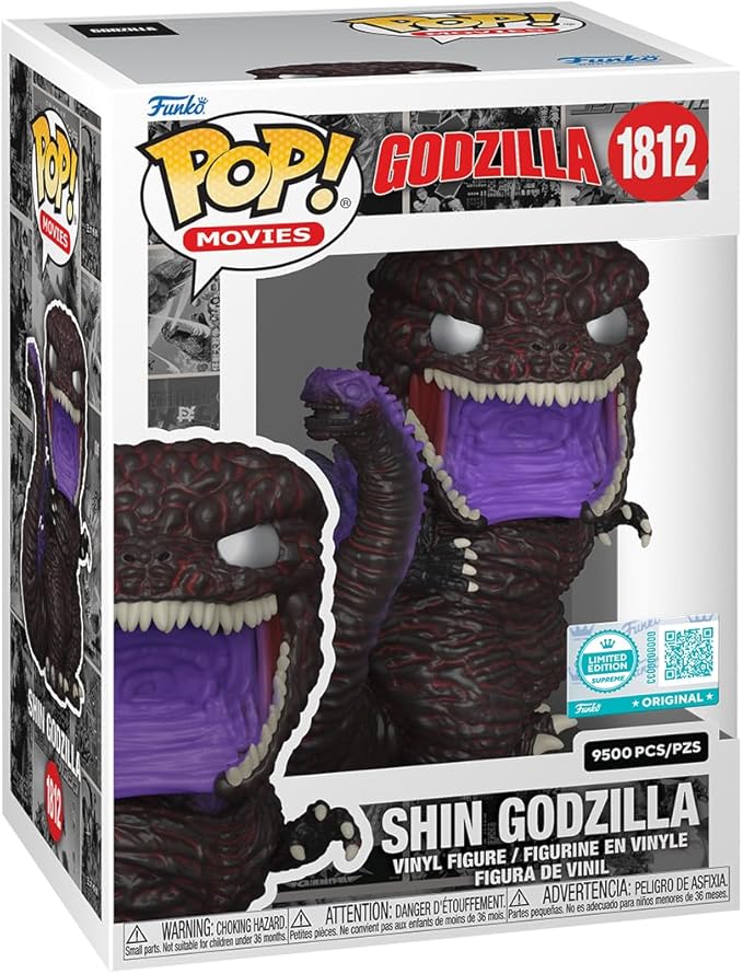 Funko Pop! Supreme LE: Godzilla - Shin Godzilla #1812 Limited edition 9500