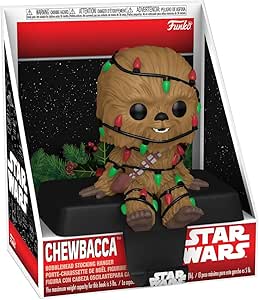 Star Wars Funko Pop! Stocking Hanger Chewbacca in lights