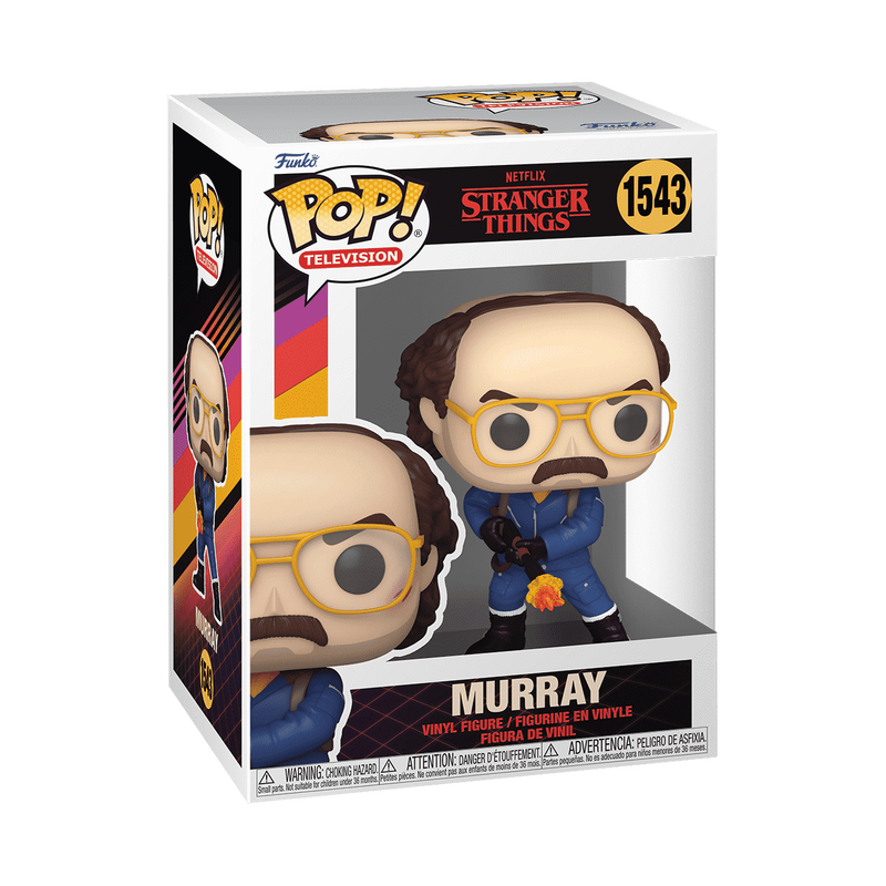 Stranger Things Pop! Murray Bauman with Flamethrower #1543