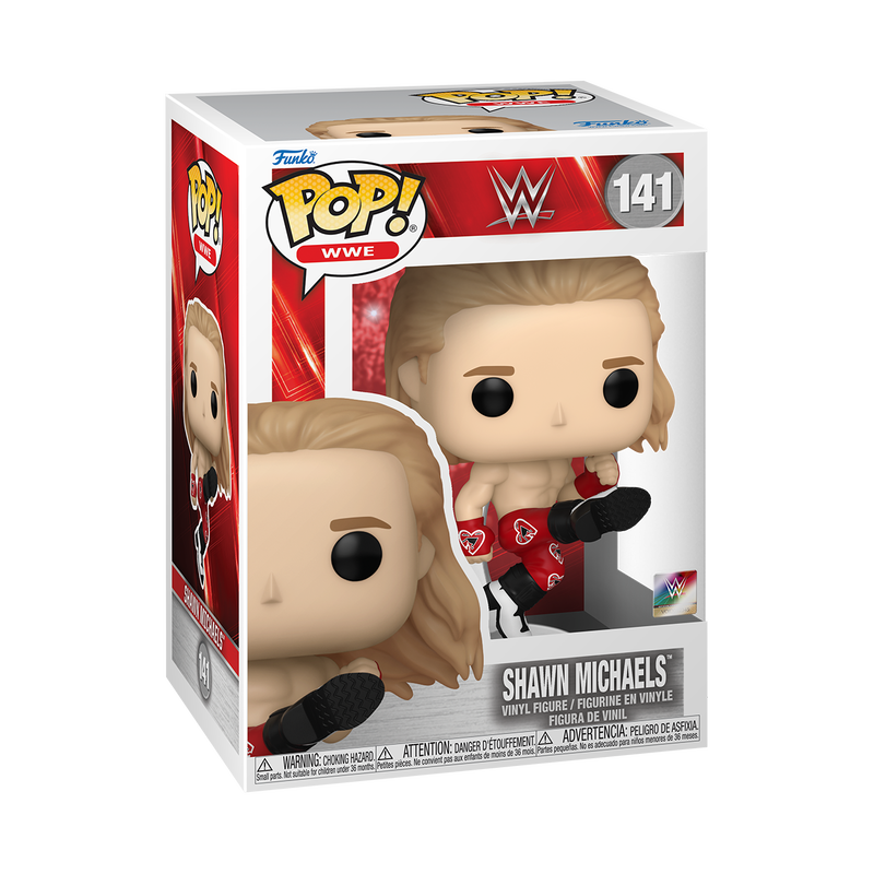 WWE Funko Pop! Shawn Michaels (Sweet Chin Music) #141
