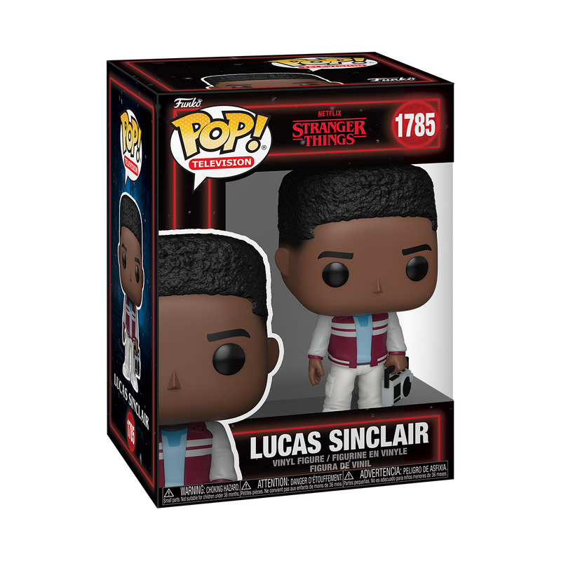 Funko Pop! Stranger Things Season 5 : Lucas Sinclair with Boombox #1785