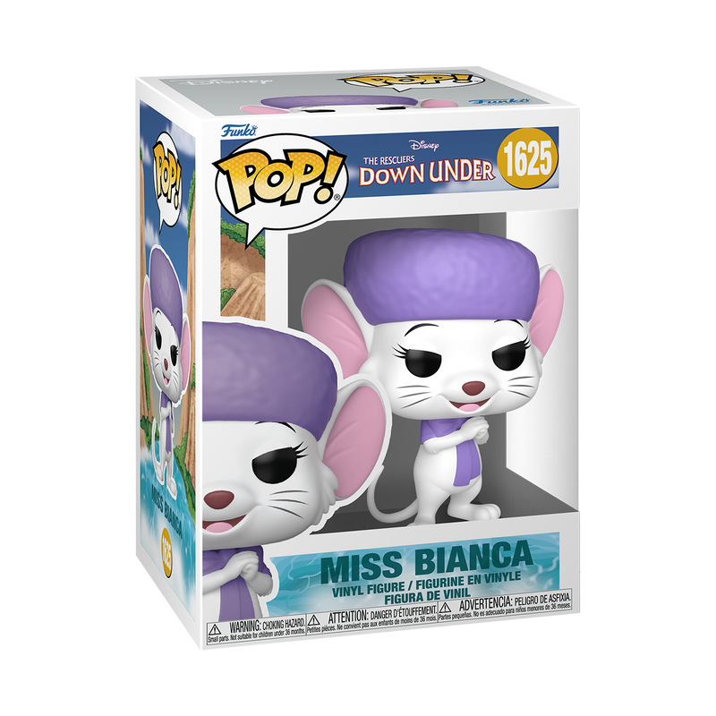 Disney Funko Pop!  Rescuers Down under set :  miss bianca , Bernard, & Jake set
