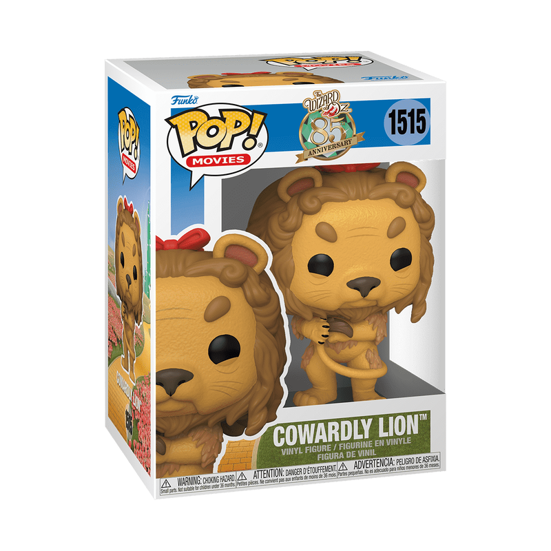 Funko Pop! Cowardly Lion (85th Anniversary) Wizard of Oz #1515