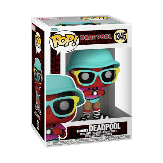 Funko Pop! Tourist Deadpool  Marvel #1345