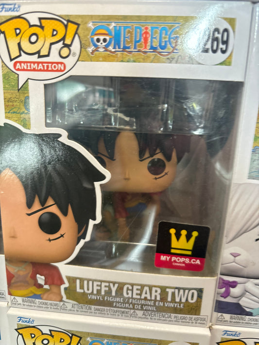 One Piece Pop! Luffy Gear Two funko Exclusive #1269 mypops