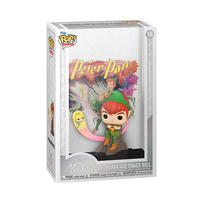 Funko Pop! Movie Poster Peter Pan and Tinker Bell Disney 100th Anniversary Saletastic