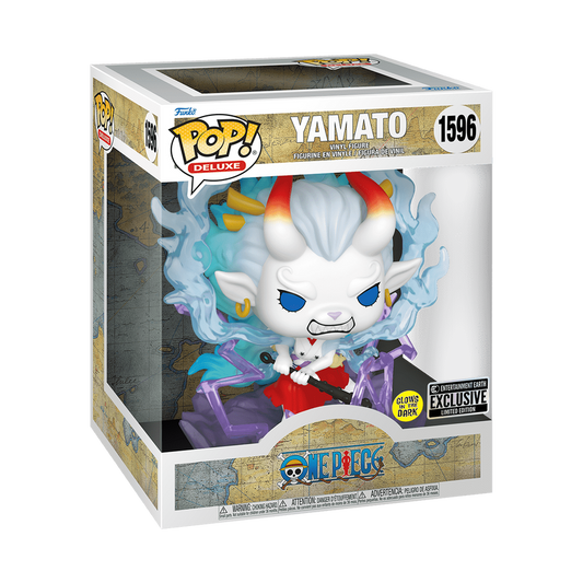 One Piece Pop! Deluxe Yamato (Man-Beast Form) (Glow) Entertainment Earth Exclusive