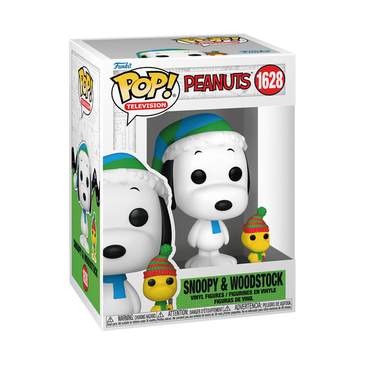 Peanuts Funko Pop! Peanuts Pop! & Buddy Snoopy & Woodstock #1628 christmas
