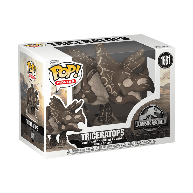Jurassic World Funko Pop! Triceratops Fossil #1681