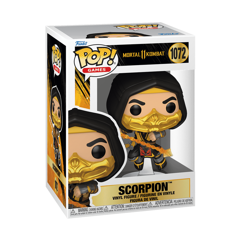 Funko Pop! Video Games Mortal Kombat 11: Scorpion #1072