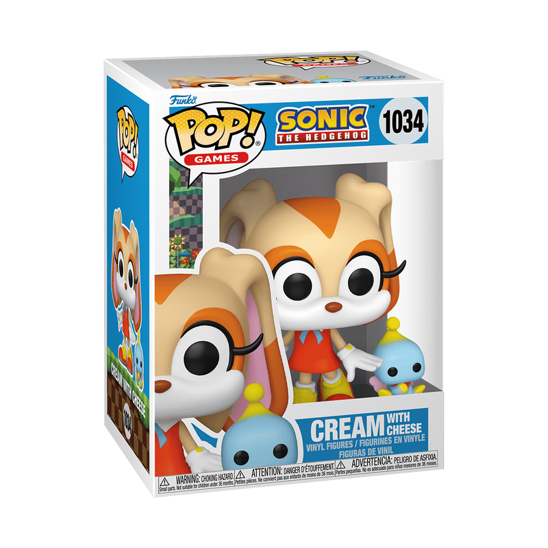 Sonic the Hedgehog Funko Pop and buddy! Cream with Cheese #1034