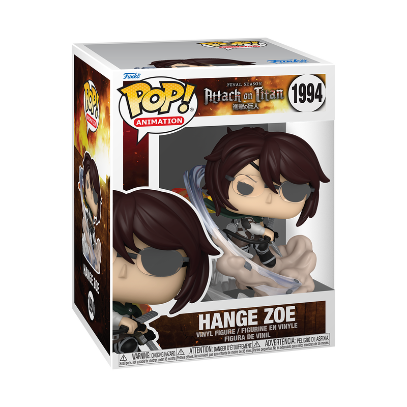Anime Funko Pop : Attack on Titan : Hange Zoe #1994 Deluxe