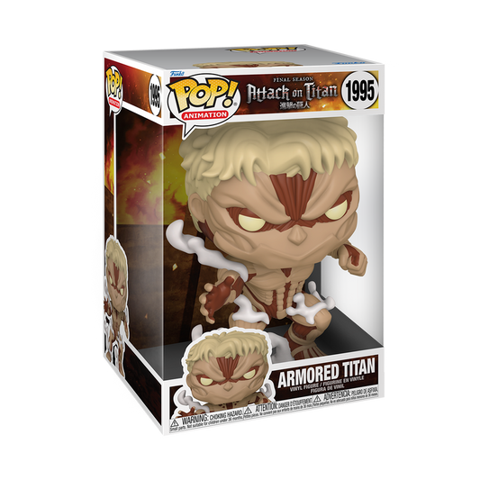 Funko Pop! Anime : Attack on Titan Armored Titan #1995 10" Deluxe