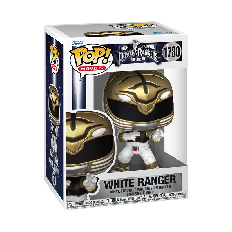 Funko Pop! TV: Mighty Morphin Power Rangers the movie : White Ranger #1780