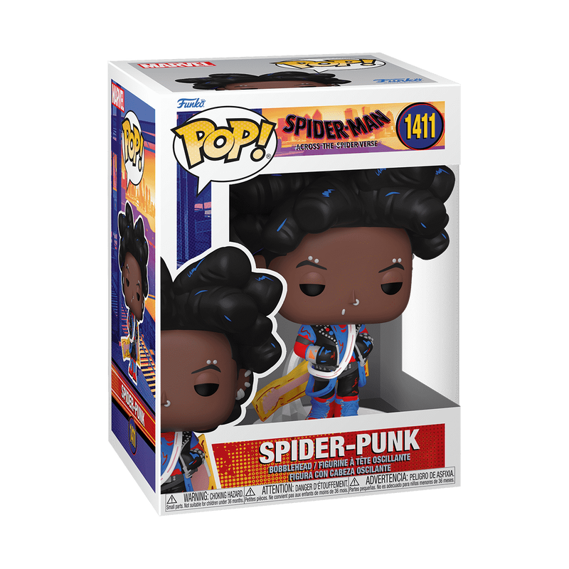 Marvel Pop! Spider-Punk (Unmasked) Spider-man Spiderverse #1411