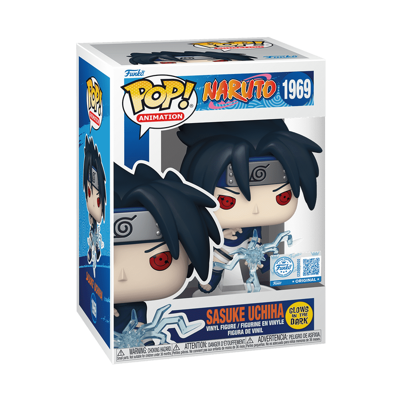 Anime Funko Pop! Naruto : Sasuke Uchiha #1969 GID Exclusive
