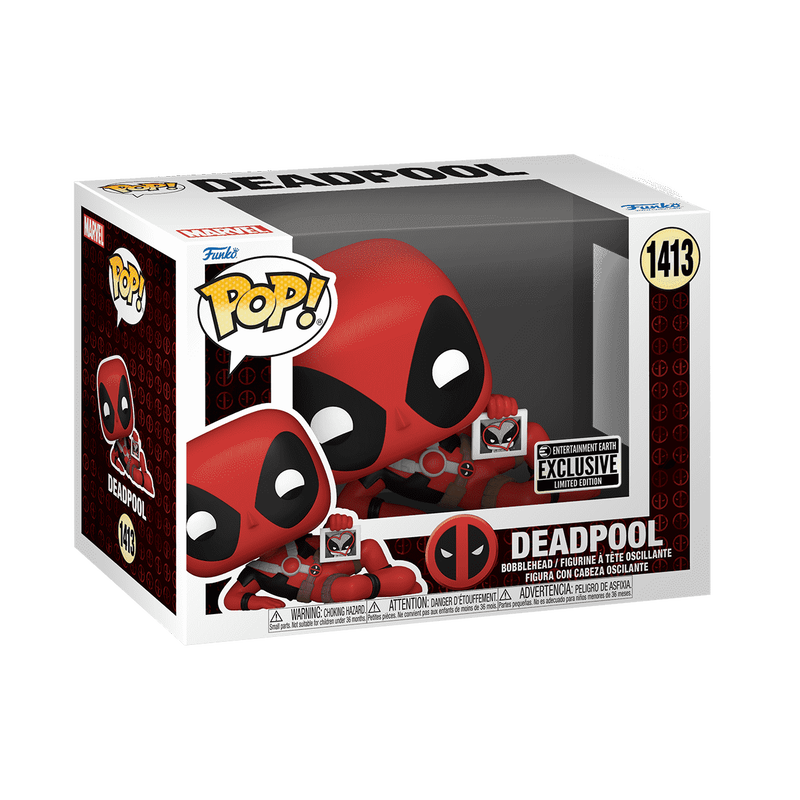 Marvel Funko Pop! Deadpool with Wolverine Photo #1413 Entertainment Earth Exclusive