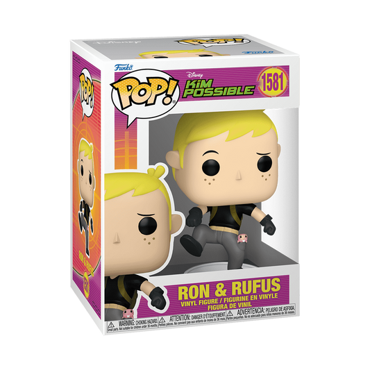 Kim Possible Pop!  Ron & Rufus #1581
