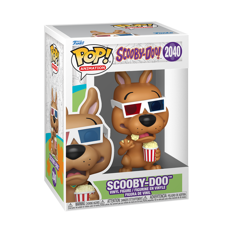 Scooby-Doo Pop! Scooby-Doo with 3D Glasses #2040