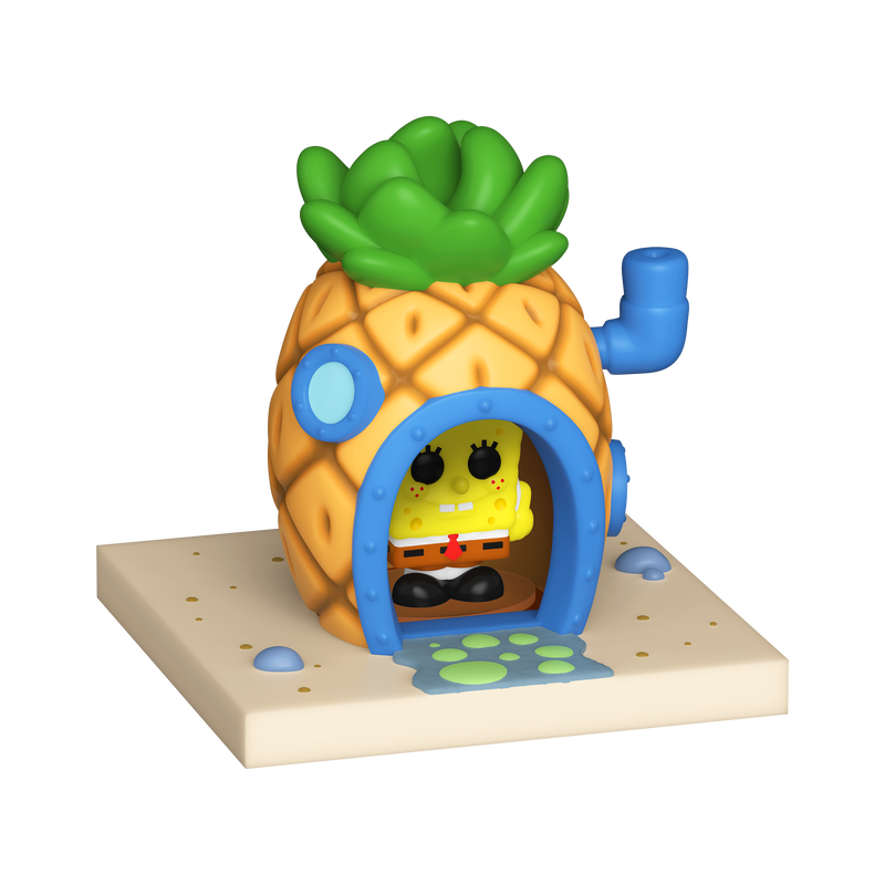 Funko Bitty Pop Towns ! Spongebob and the Pineapple House