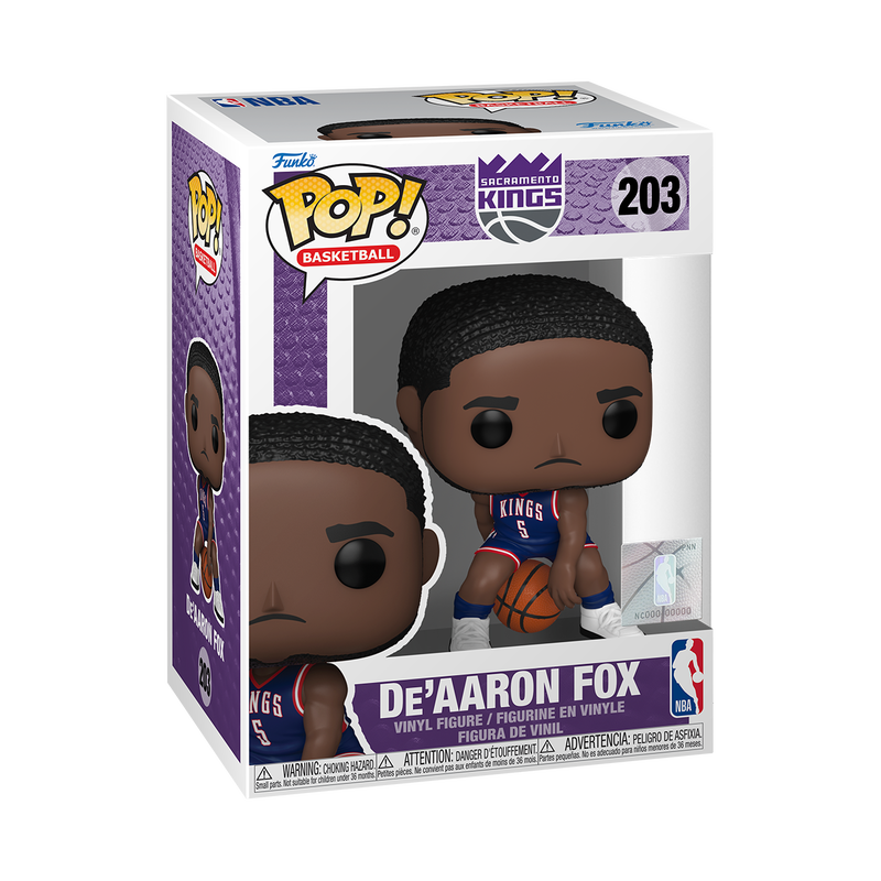 NBA Pop! De'Aaron Fox - 2024 City Edition Uniform