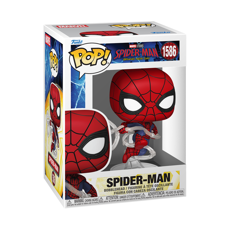 Funko Pop : Marvel : Spiderman Brand New Day : Spider-Man #1586