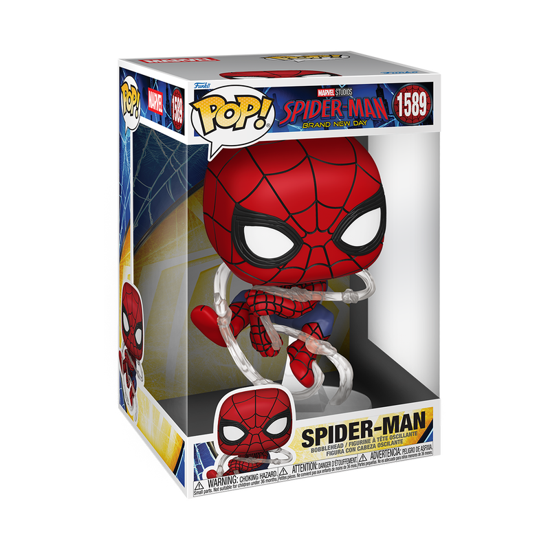 Funko Pop : Marvel : Spiderman Brand New Day : Jumbo Spider-Man #1589