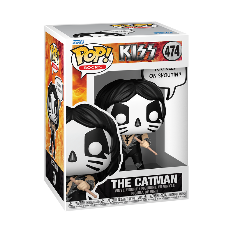 Music Funko Pop! Kiss - The Catman You Keep on Shoutin' #474