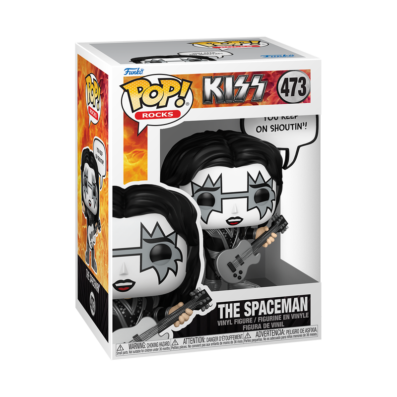 Music Funko Pop! Kiss - The Spaceman You Keep on Shoutin' #473