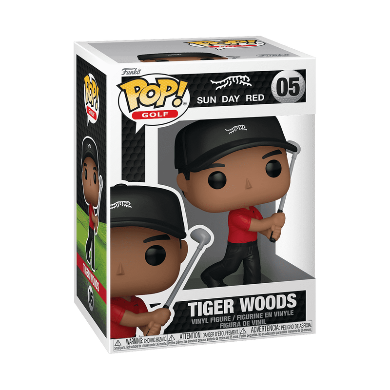 Golf Pop! Tiger Woods #05 Sun Day Red