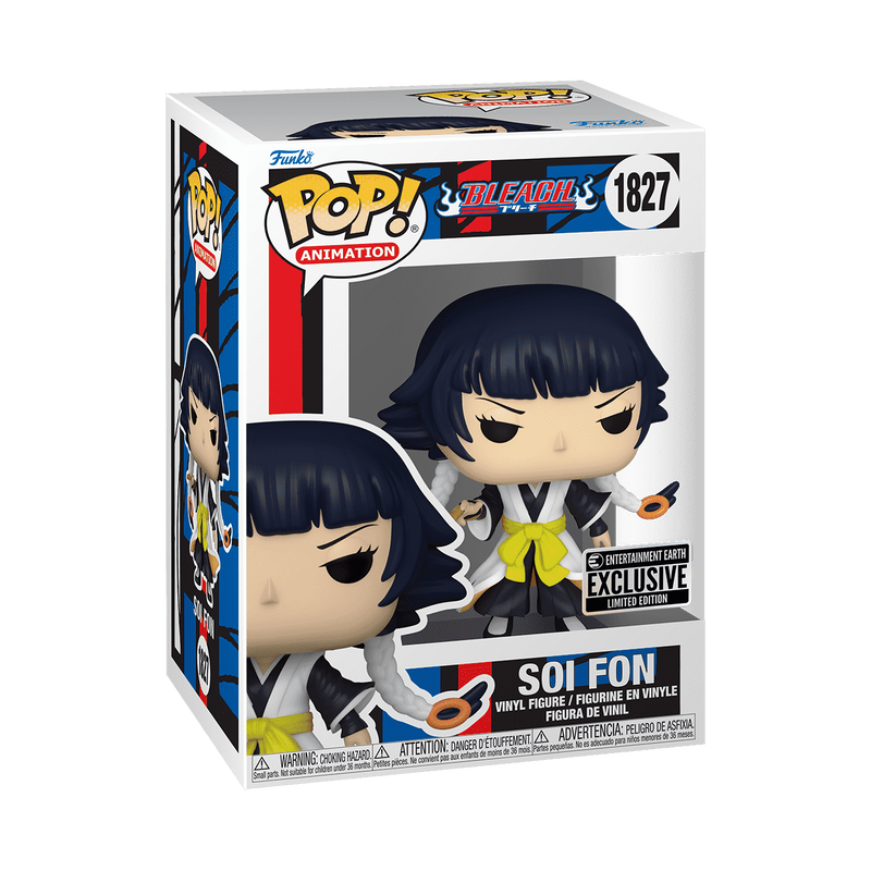 FUNKO POP! Bleach : Soi Fon #1827 Entertainment Earth Exclusive