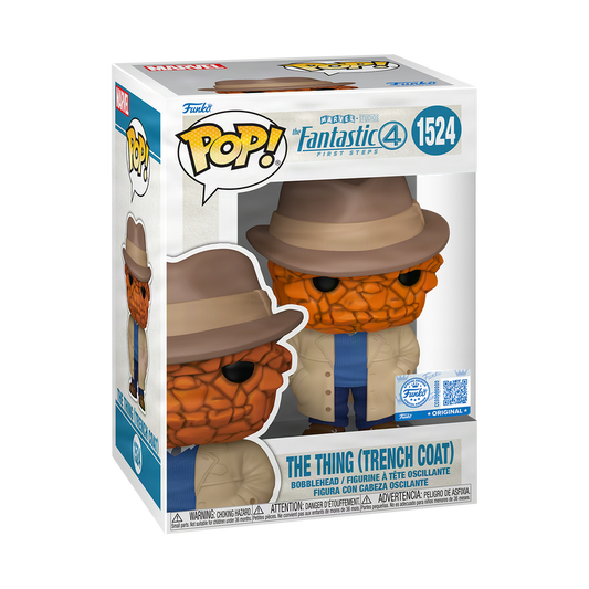 Funko Pop : Marvel : Fantastic Four First Steps : The Thing Trench #1524 Coast Exclusive