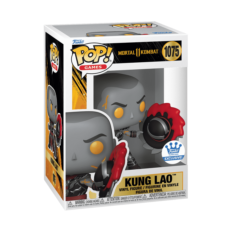 Mortal Kombat Pop! Kung Lao Mortal Kombat 11 #1075 Funko Exclusive