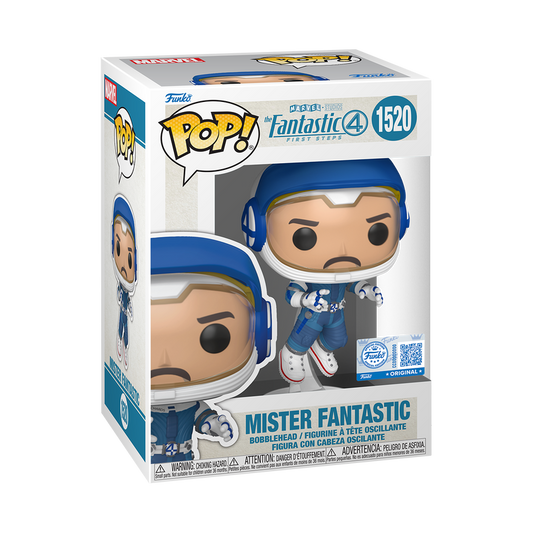 Funko Pop : Marvel : Fantastic Four First Steps : Mister Fantastic #1520 Space Suit Exclusive