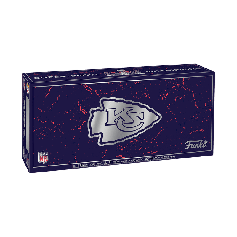 NFL Pop! Kansas City Chiefs Super Bowl 2024 4-Pack