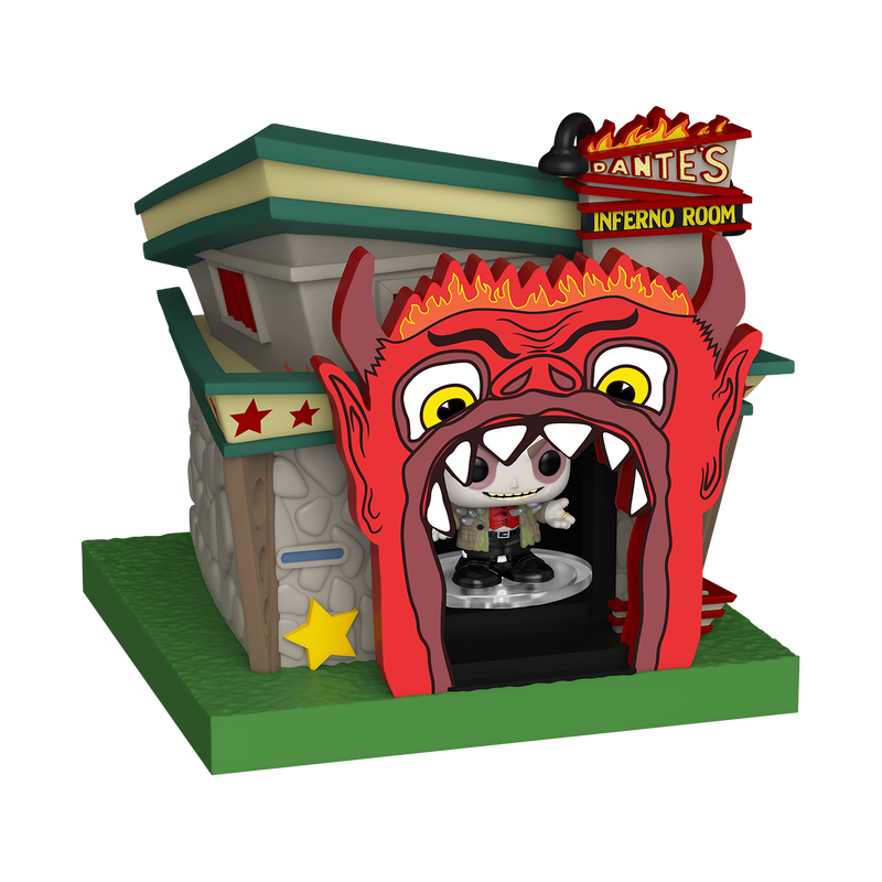 Funko Bitty Pop Towns ! Beetlejuice and Dante's Inferno Room